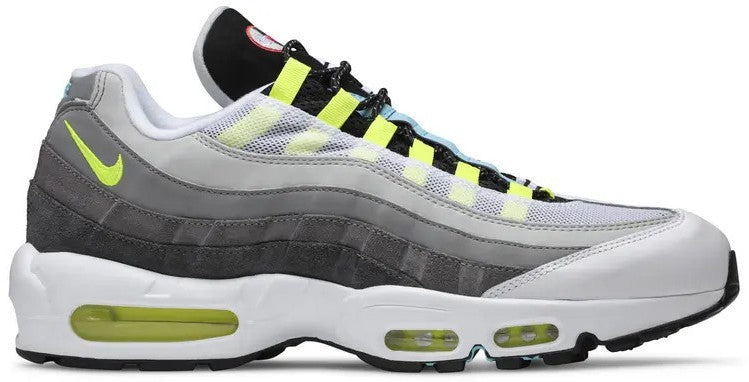 Men's Size 12 - Nike Air Max 95 QS Greedy 2.0 - product image from the listing.