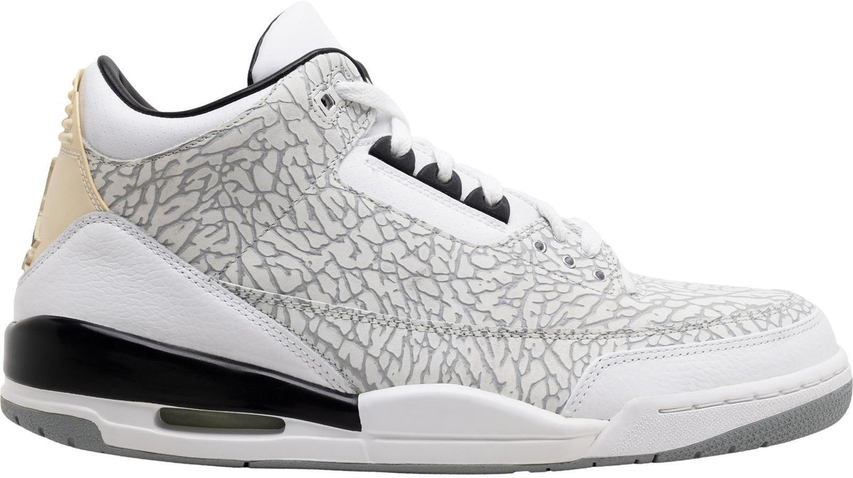 Nike Air Jordan 3 III Flip White Cement Elephant Print 2007 - Size 11 - product image from the listing.