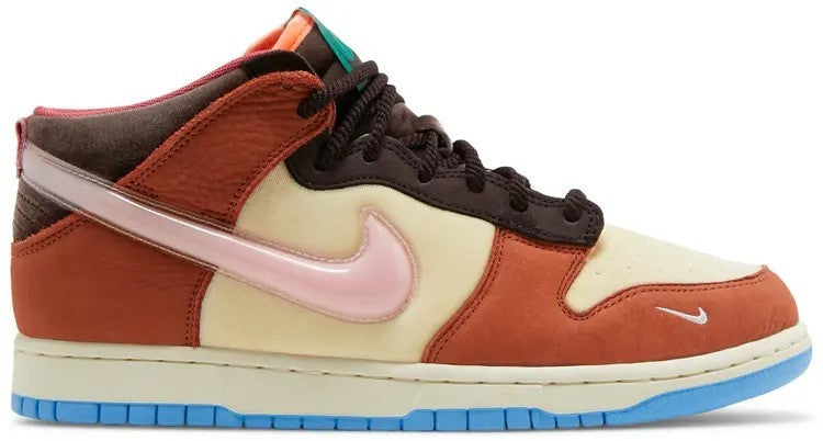 Nike Social Status x Dunk Mid Chocolate Milk - Size 10.5 - product image from the listing.