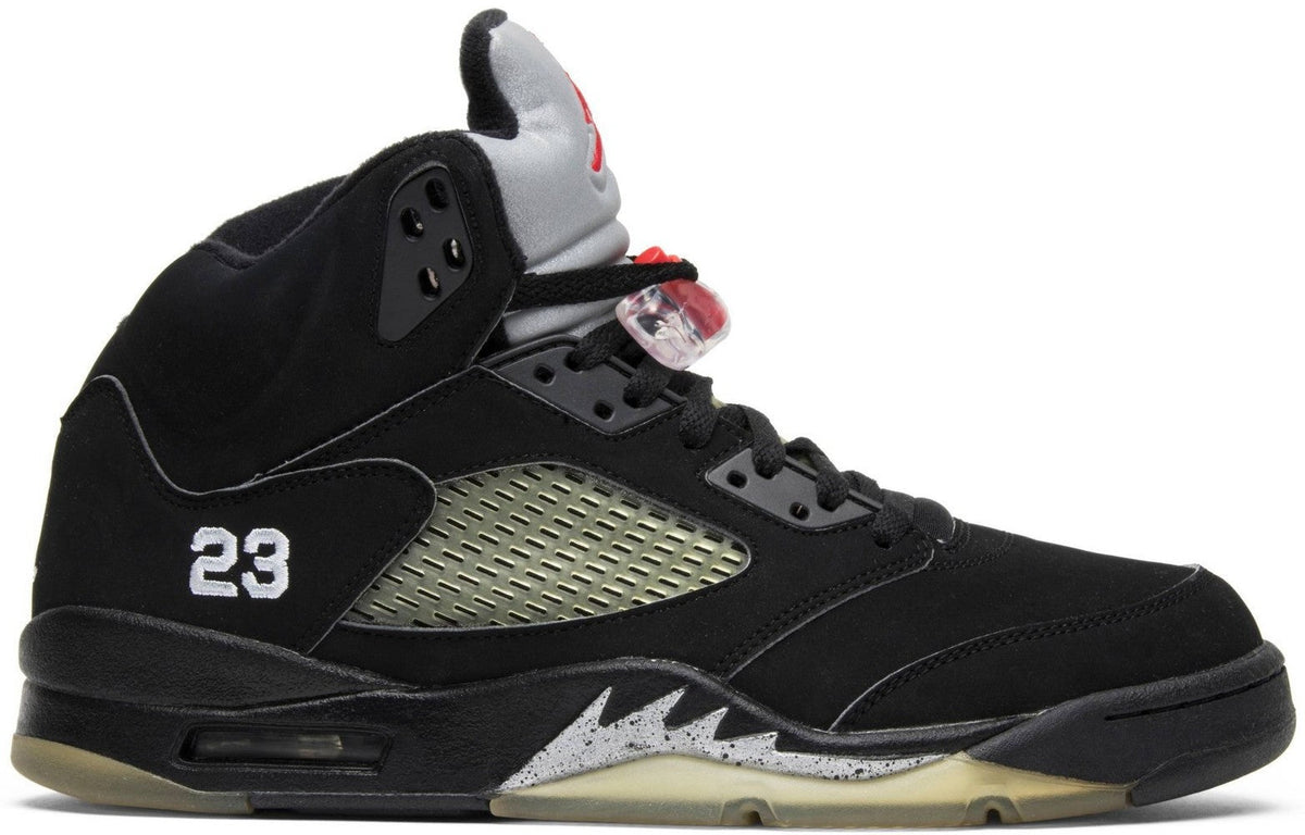 Air Jordan 5 Retro 2007 Black Metallic - Size 14 - product image from the listing.