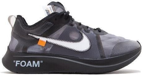 Nike Zoom Fly SP x OFF-WHITE Black 2018 - Size 10.5 - product image from the listing.