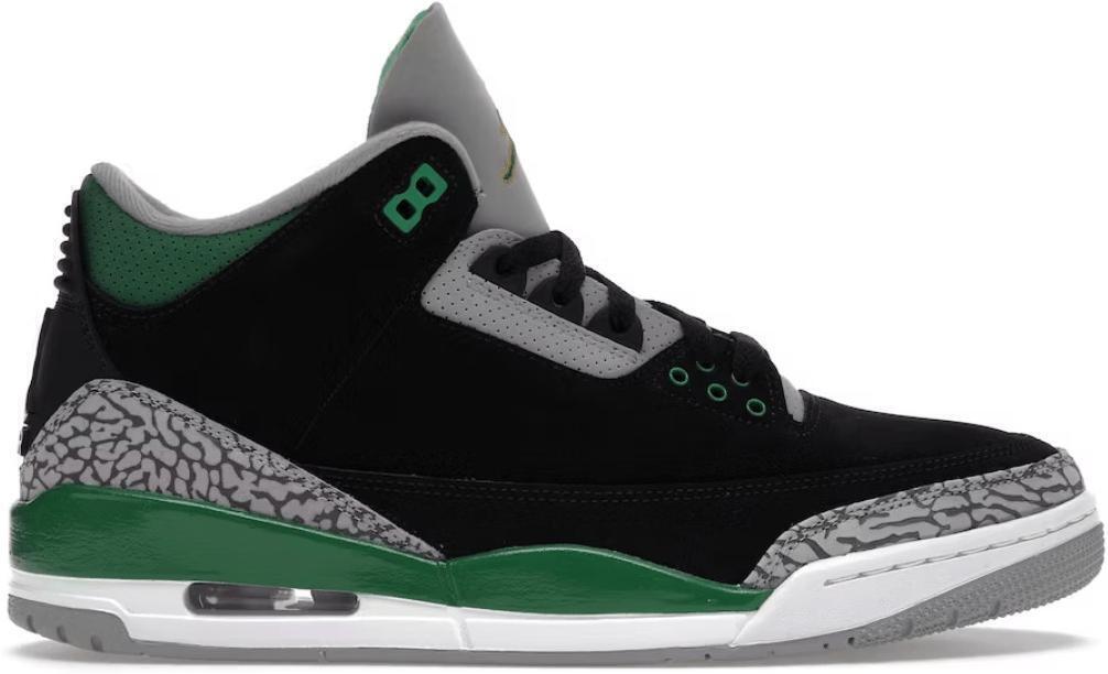 Jordan 3 Retro Mid Pine Green - Size 8.5 - product image from the listing.