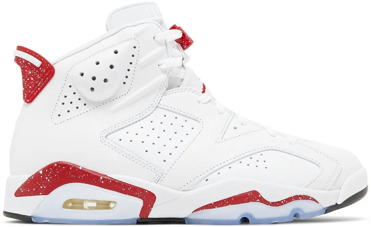 Jordan 6 White and University Red 2022 | Barely Wore - Size 8 - product image from the listing.