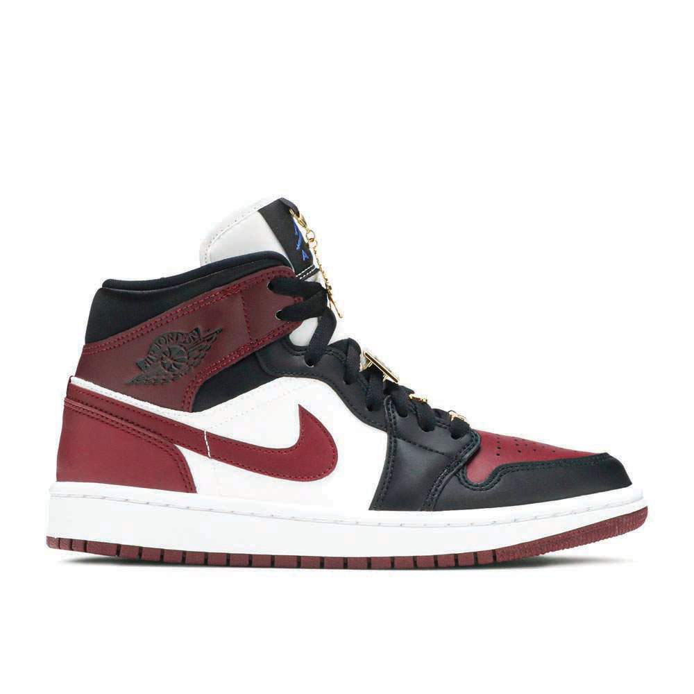 Air Jordan 1 Mid SE 'Gold Pendants' Sneaker - product image from the listing.