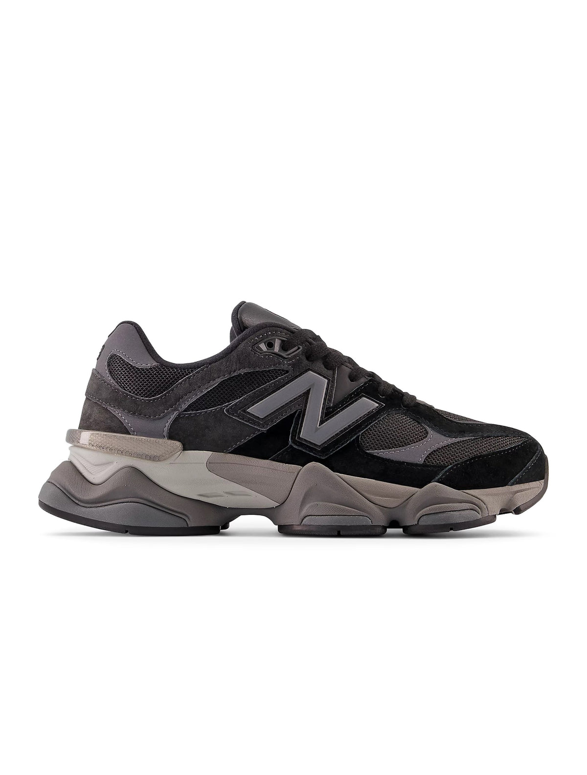Men's New Balance 9060 Lifestyle Shoes - Black - product image from the listing.
