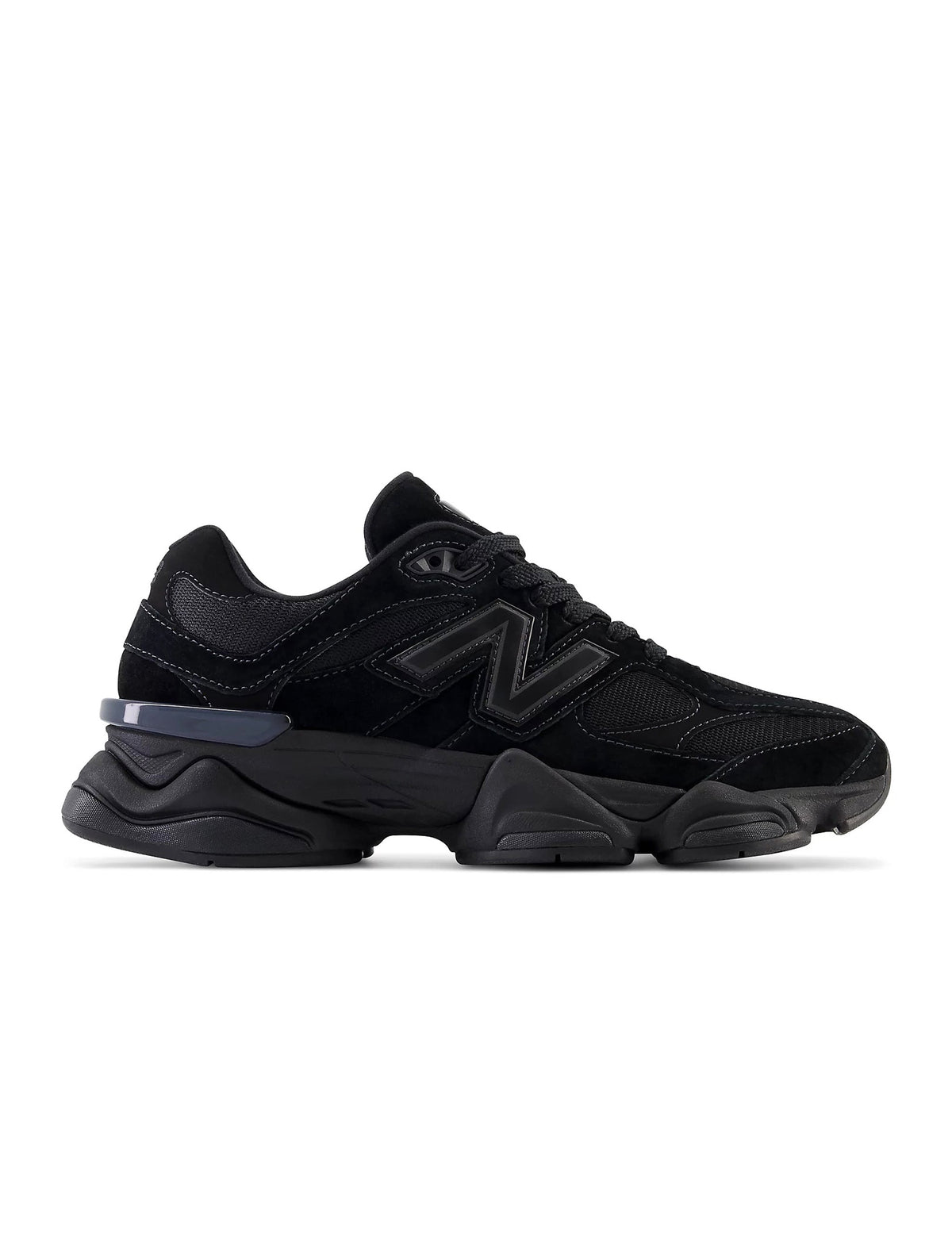Men's New Balance 9060 Lifestyle Shoes - Black - product image from the listing.