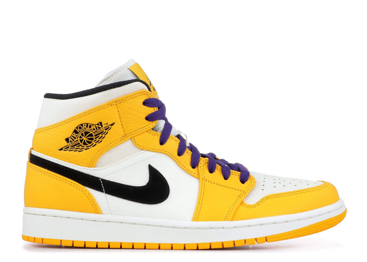 Air Jordan 1 Mid 'Lakers' Footwear - product image from the listing.