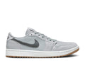 Air Jordan 1 Low Golf Wolf Grey Gum Sneaker - product image from the listing.