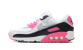 Women's Air Max 90 "White Pink Glow Wolf Grey" IM4613 100 - product image from the listing.