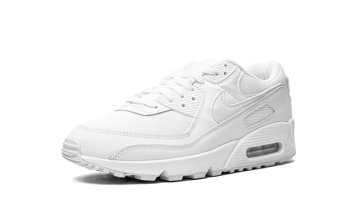 Women's Air Max 90 "Triple White (2022)" dh8010 100 - product image from the listing.