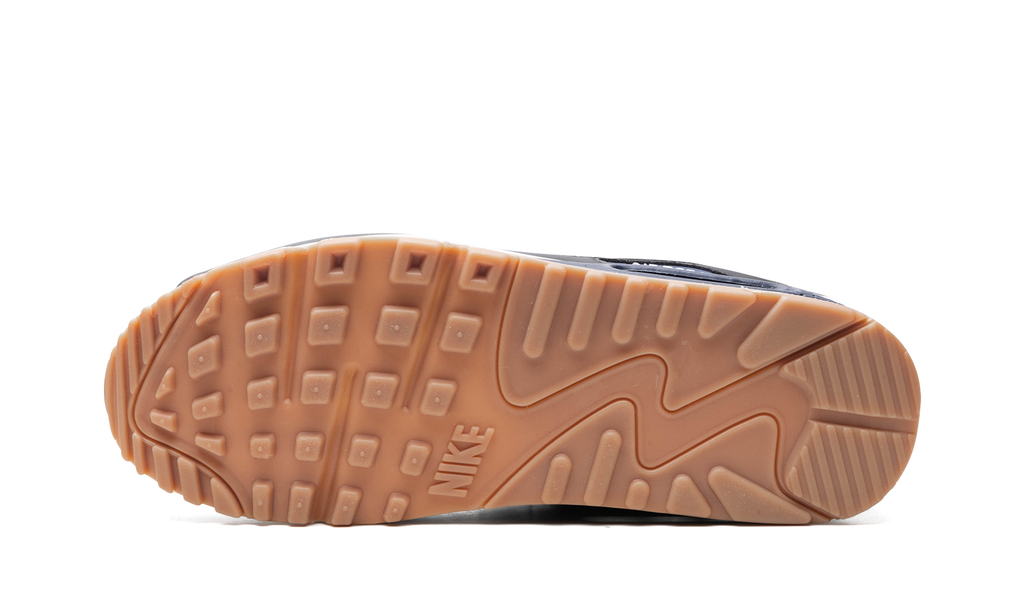 "Midnight Navy Gum" Air Max 90 "MIDNIGHT NAVY" FB9658 400 - product image from the listing.