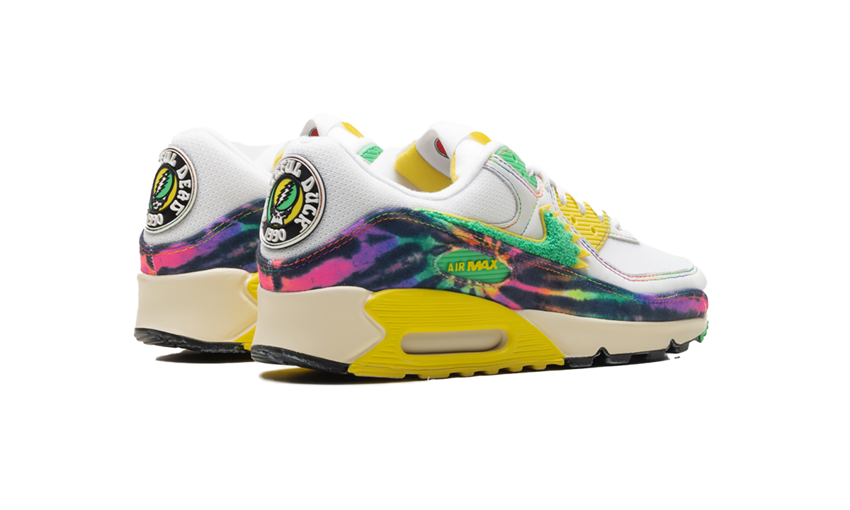 "The Grateful Dead, Oregon Ducks" Air Max 90 IM2511 100 - product image from the listing.
