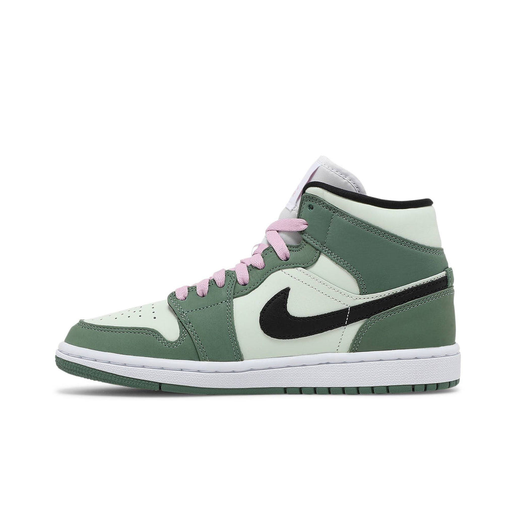 Air Jordan 1 Mid SE Dutch Green CZ0774-300 for Women - product image from the listing.