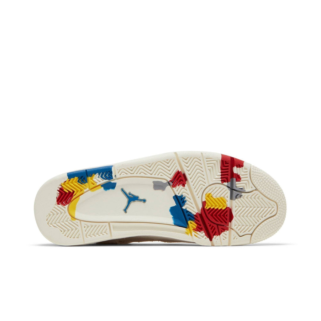 Air Jordan 4 Retro 'Blank Canvas' DQ4909-100 for Women - product image from the listing.