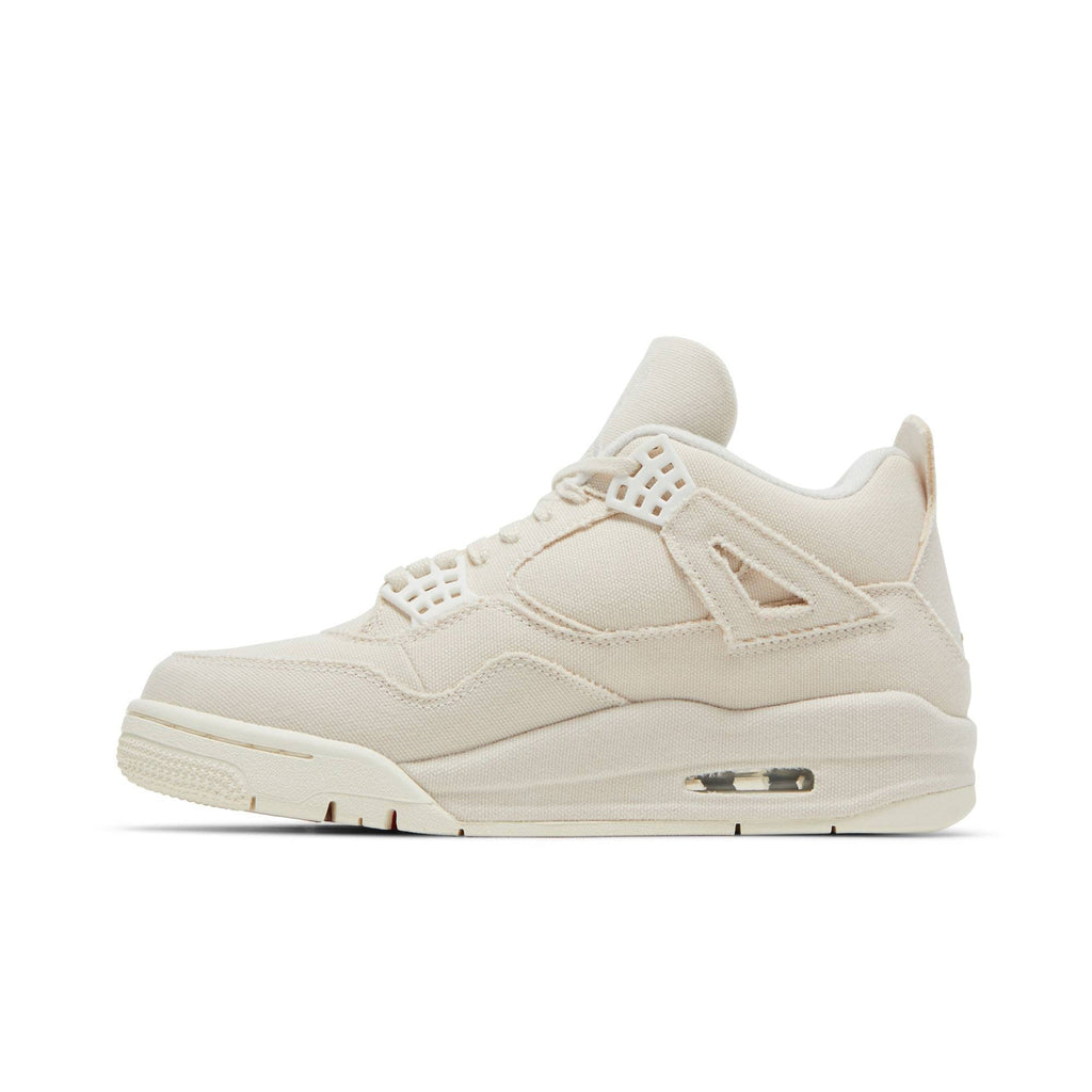 Air Jordan 4 Retro 'Blank Canvas' DQ4909-100 for Women - product image from the listing.