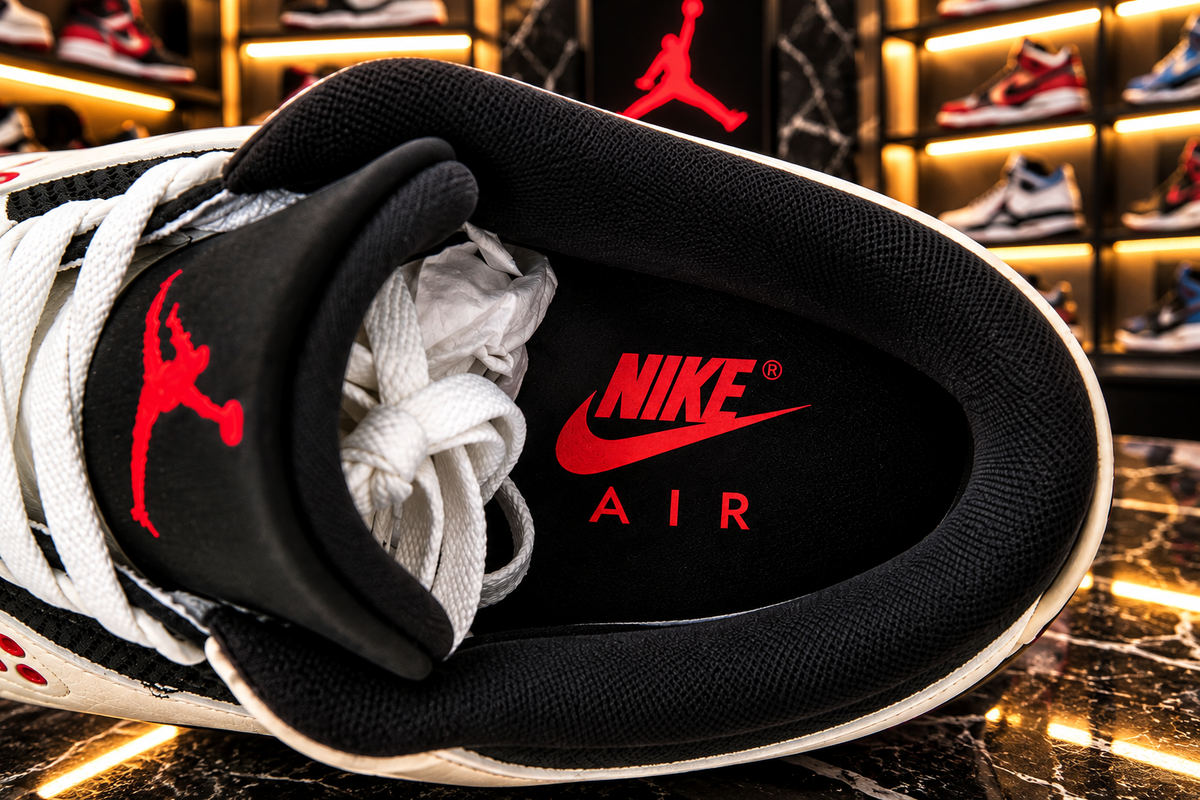 'World's Best Dad' - Air Jordan 3 Retro OG - product image from the listing.