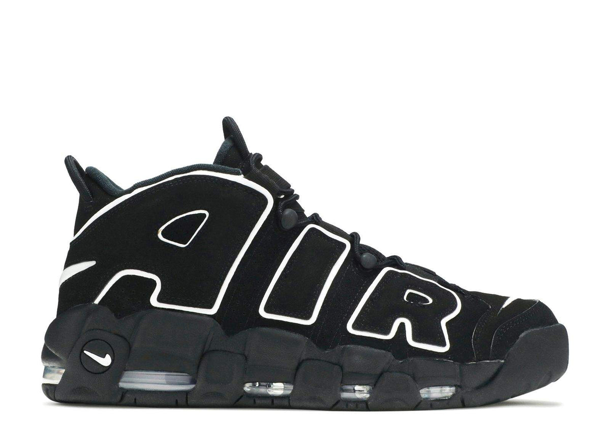 Nike Air More Uptempo 'Black White' 2020 414 Sneaker - product image from the listing.