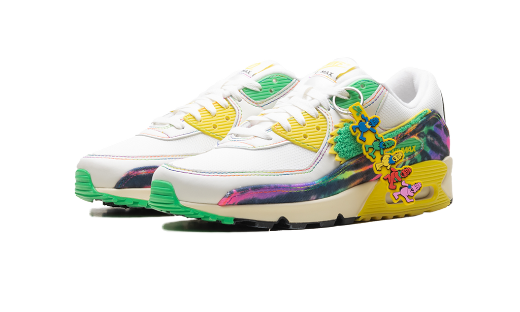 "The Grateful Dead, Oregon Ducks" Air Max 90 IM2511 100 - product image from the listing.