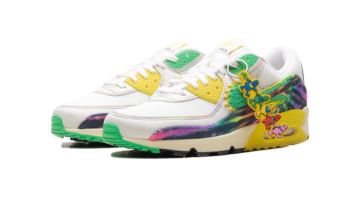 "The Grateful Dead, Oregon Ducks" Air Max 90 IM2511 100 - product image from the listing.