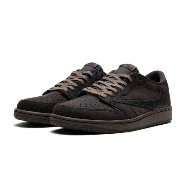 "Travis Scott - Velvet Brown" Air Jordan 1 Low OG - product image from the listing.