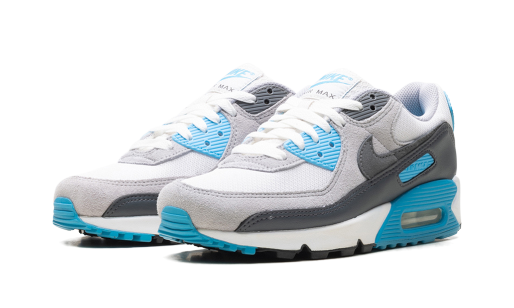 "Platinum Tint Blue Lightning" Air Max 90 DM0029 019 - product image from the listing.
