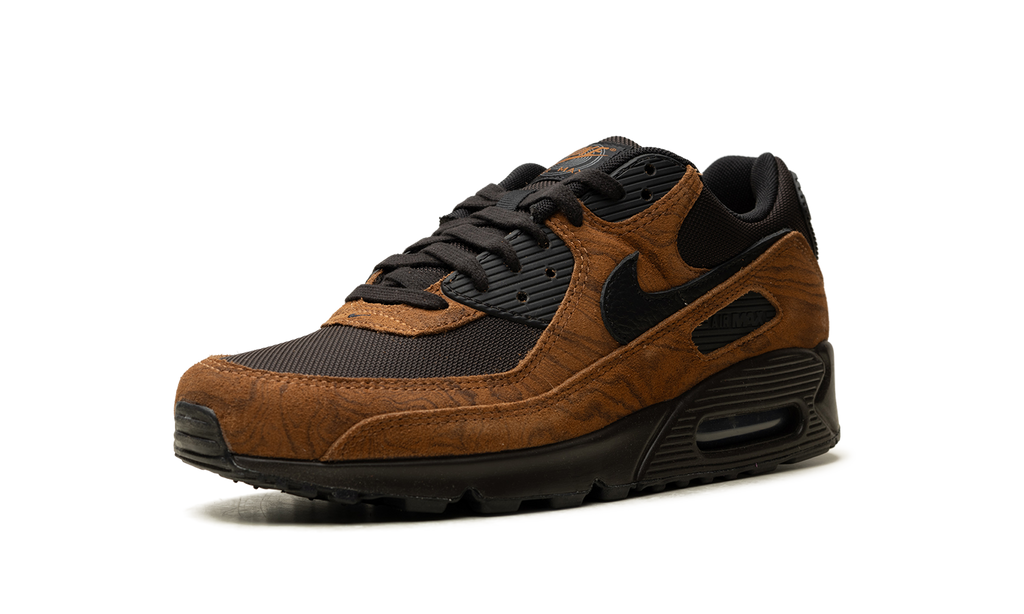"Light British Tan Velvet Brown" Air Max 90 Premium IQ0283 281 - product image from the listing.