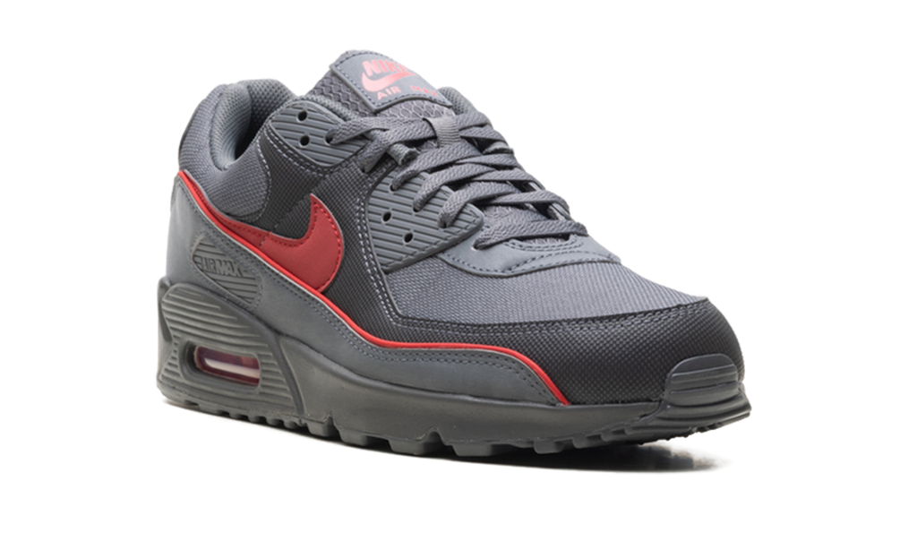 "Iron Grey University Red" Air Max 90 Premium HV4517 001 - product image from the listing.