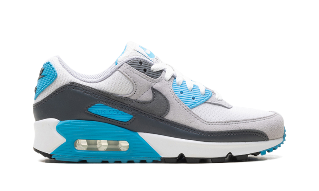 "Platinum Tint Blue Lightning" Air Max 90 DM0029 019 - product image from the listing.
