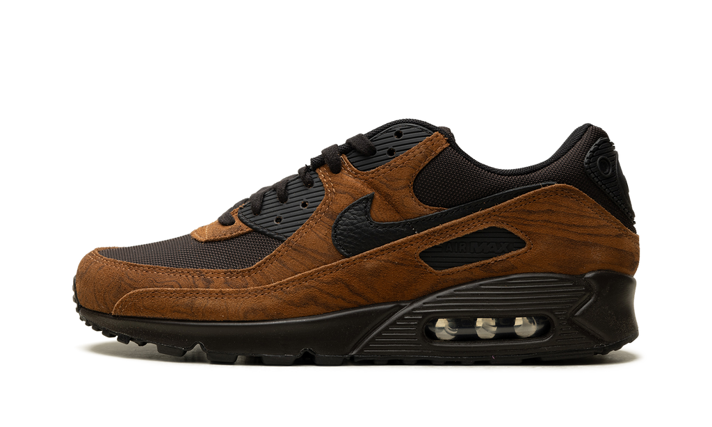 "Light British Tan Velvet Brown" Air Max 90 Premium IQ0283 281 - product image from the listing.